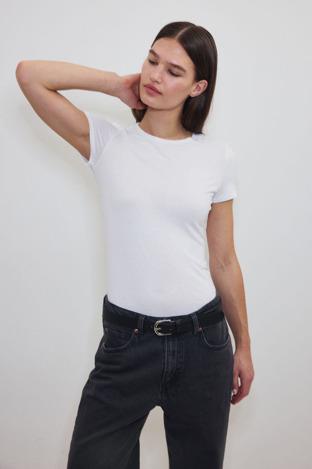Camiseta Warming Slim Fit - H&m фото 7