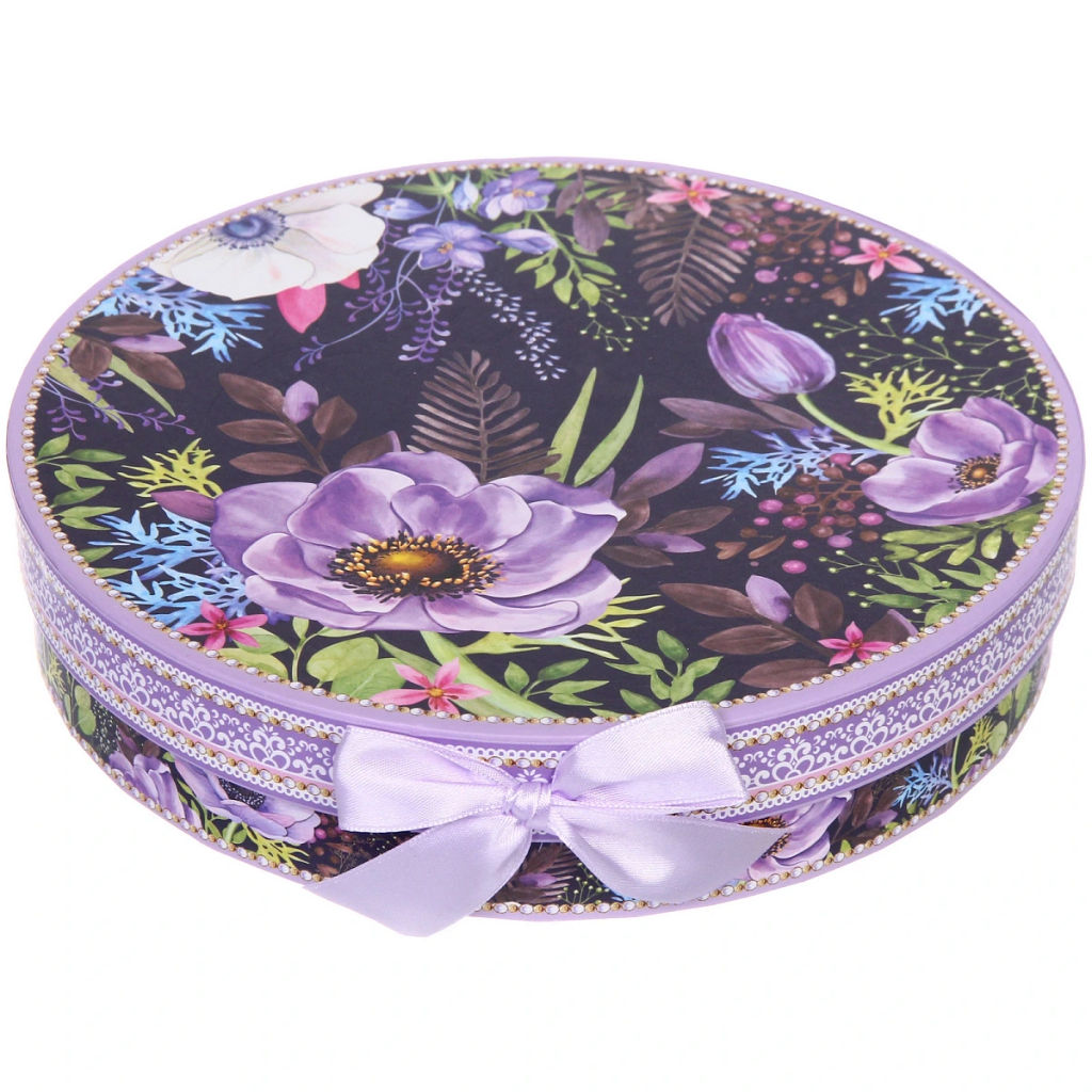 Тарелка керамическая в наборе 2шт "Цветочный сад" 20,5см