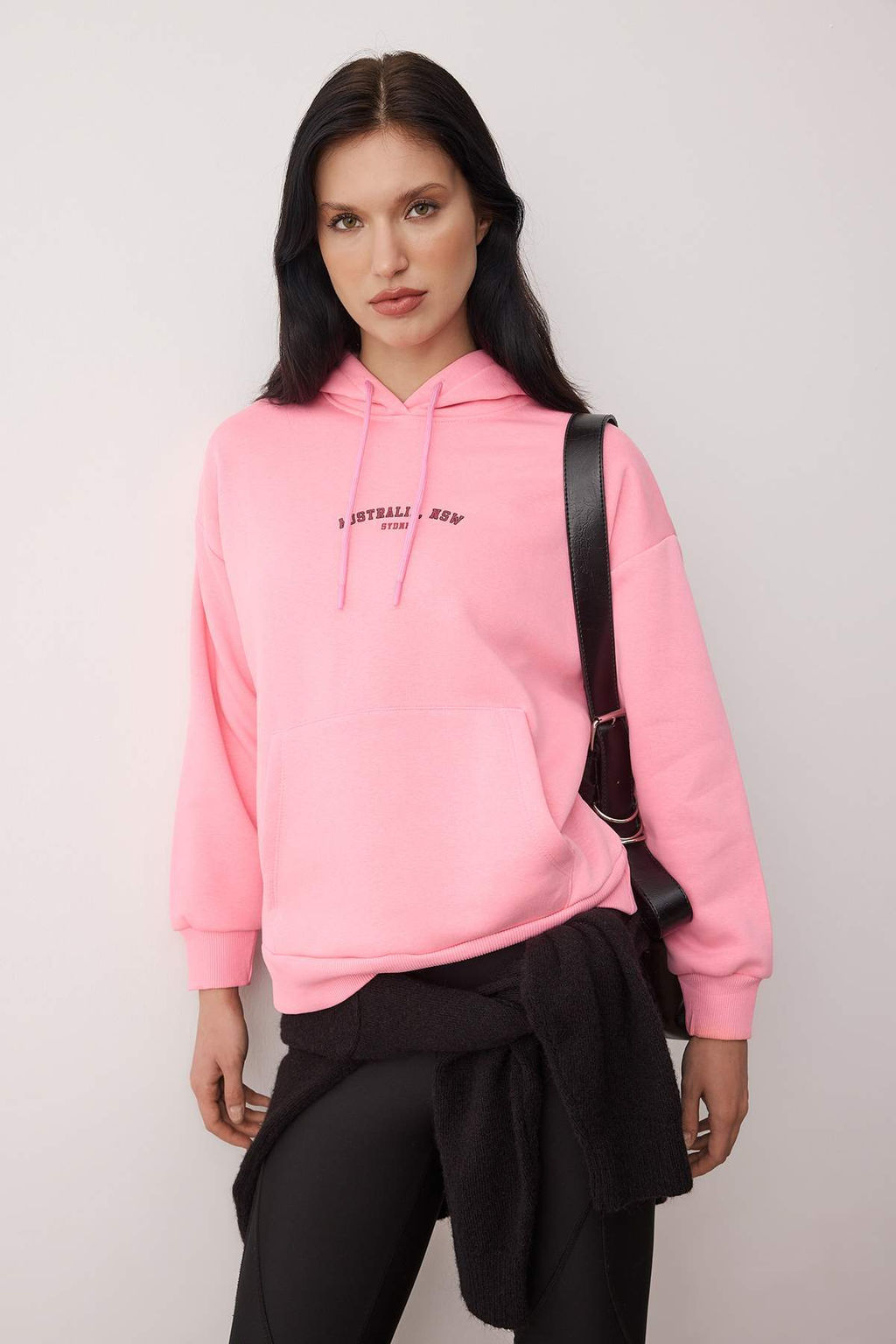 Zumrut Yesili Orme Sweatshirt TWOAW26SW00184 - Trendyolmilla фото 9