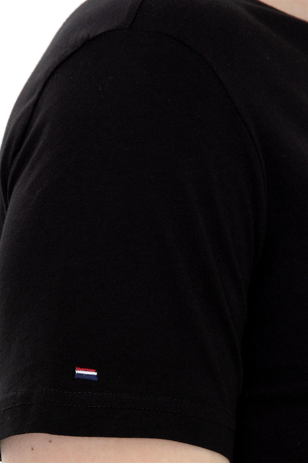 Мужская черная базовая футболка с круглым вырезом Неожиданная скидка в корзине - U.s. polo assn фото 7