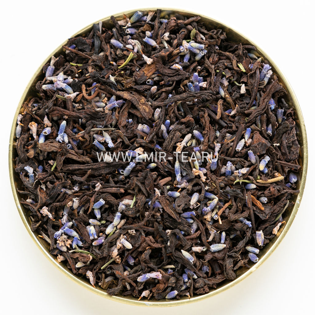 Пуэр рассыпной 4-х-летний с лавандой (код 0611)