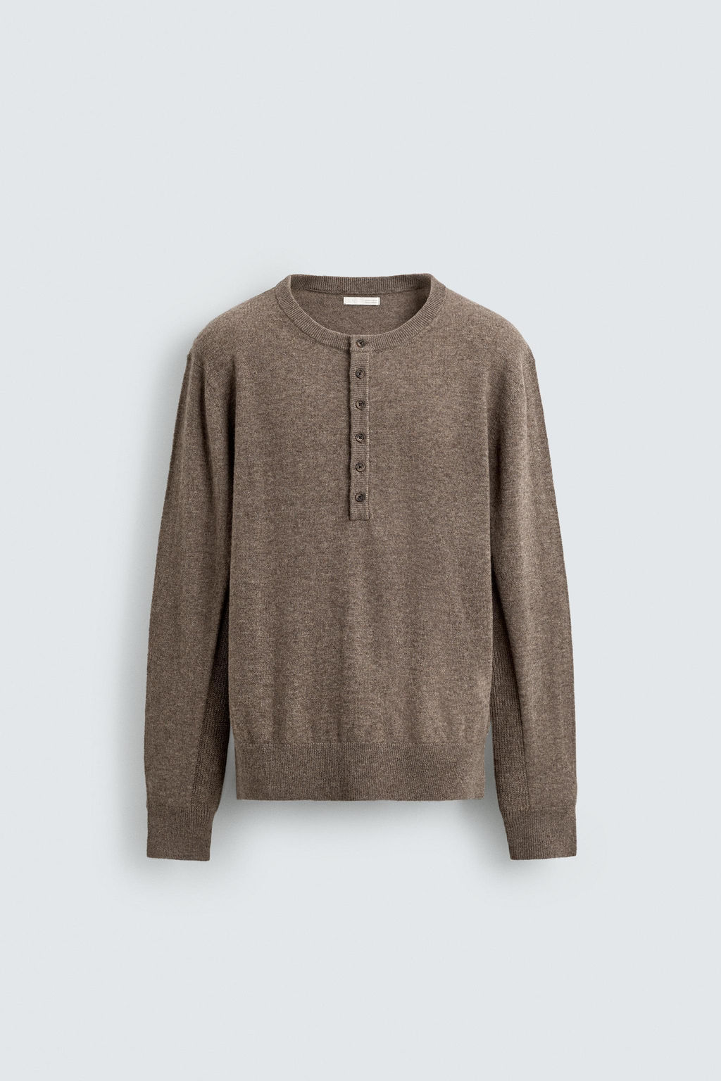 WOOL BLEND BAKER COLLAR JUMPER - Zara фото 7