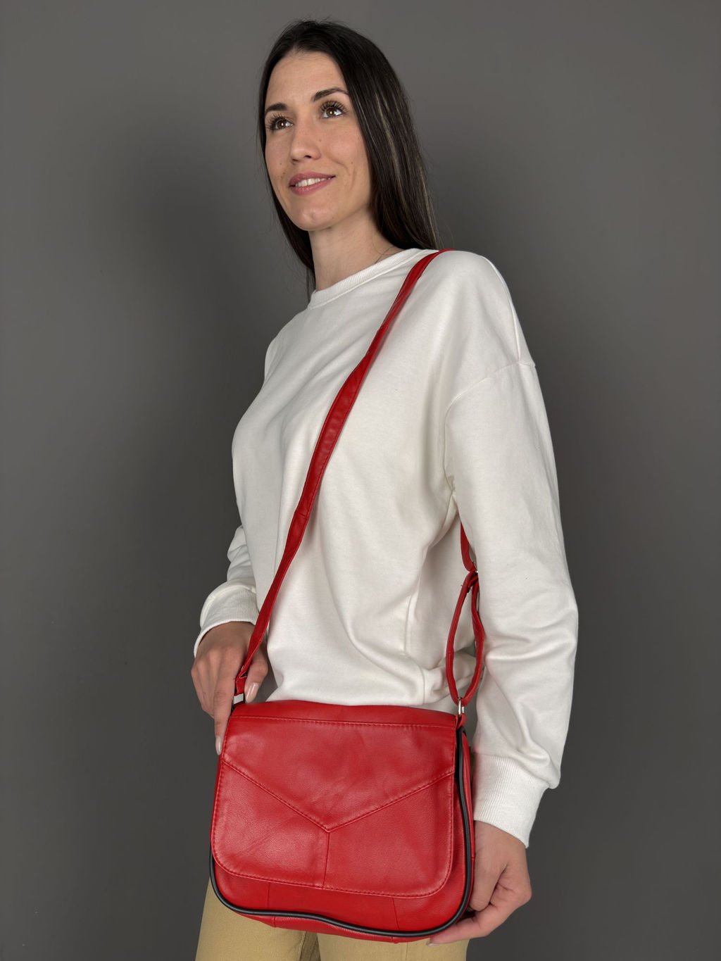 Сумка женская из телячьей кожи - Sefaro фото 6