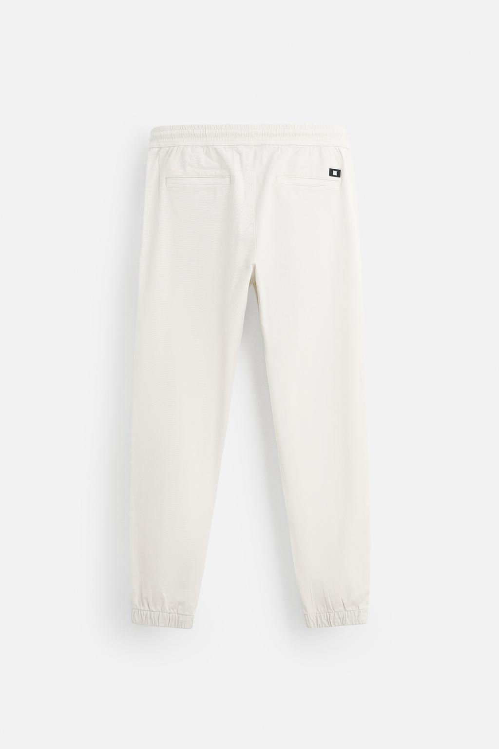 FADED JOGGER WAIST TROUSERS - Zara фото 8