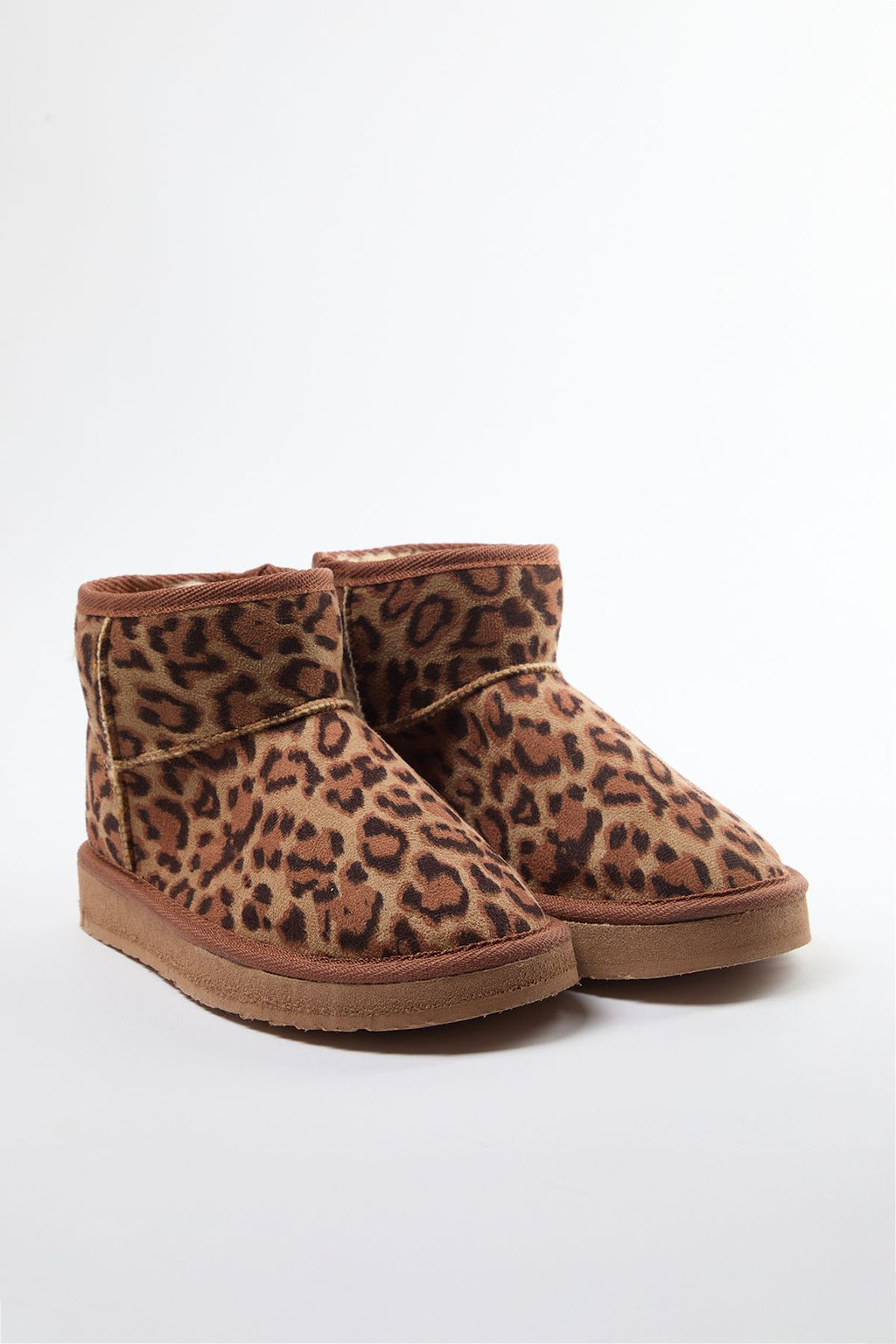 Trendyol Shoes Taba Ici Kurklu Yuvarlak Burun Duz Flatform Topuklu Kad?n Bot TAKAW25BO00029 - Trendyolmilla фото 18