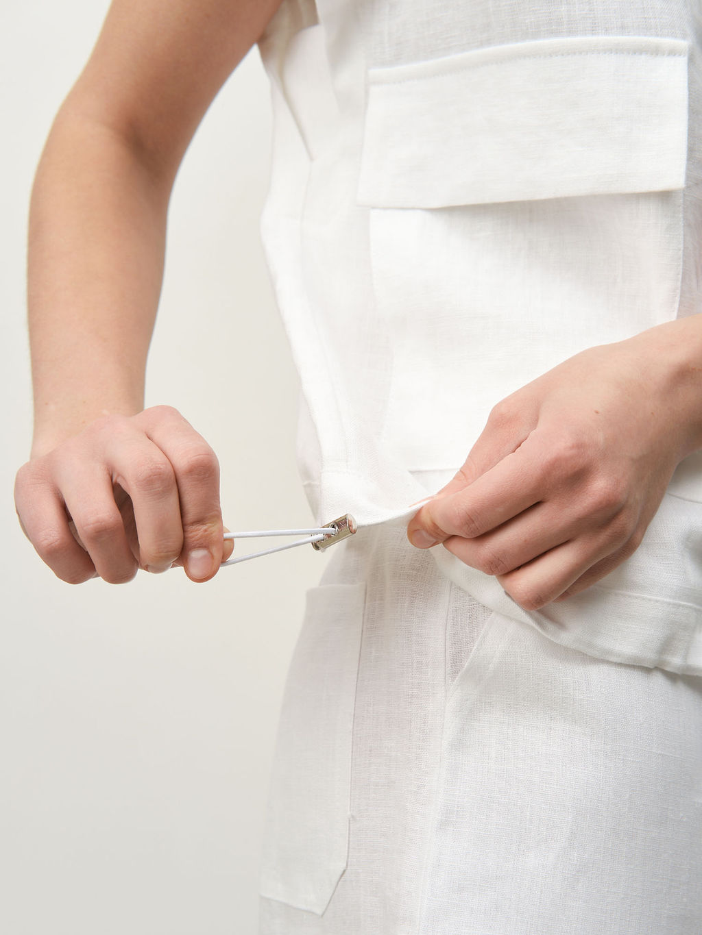 Блузка женская КЛ-7842-ИЛ24 белая