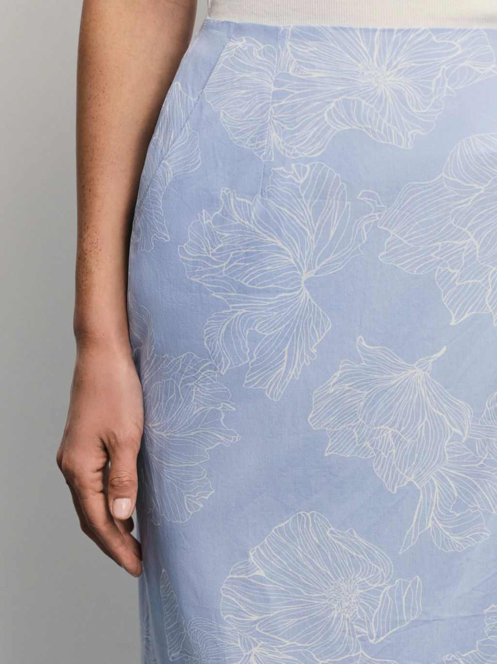 Юбка миди прямого кроя / Zarina  фото 6