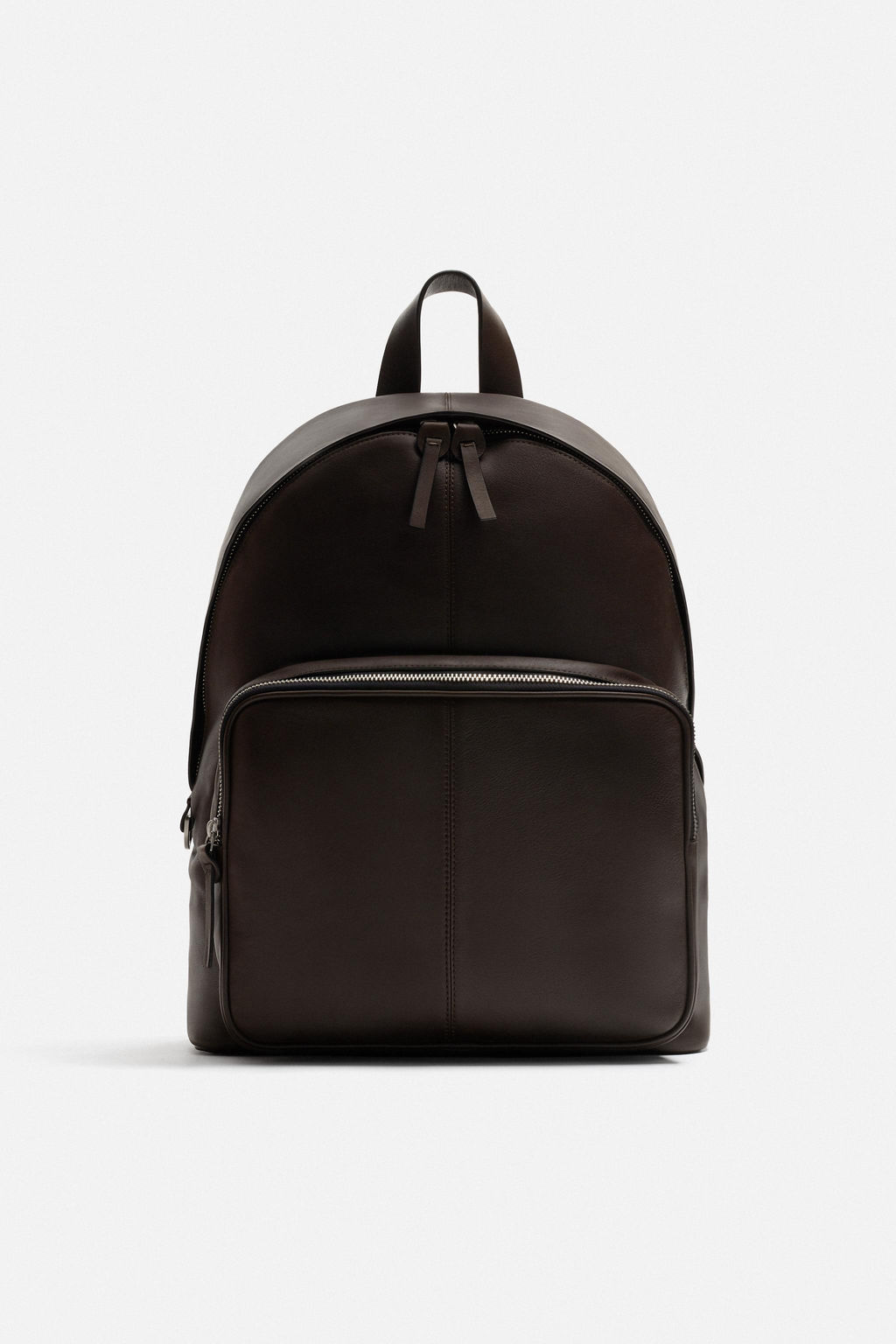 LEATHER BACKPACK - Zara фото 3