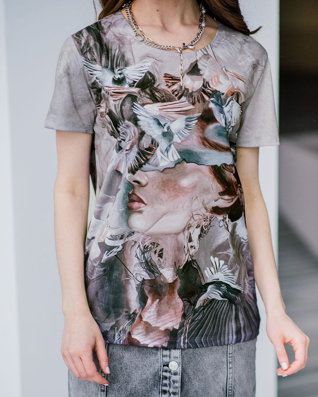 Футболка вискозная с невидимыми швами - Sahar art lab фото 6