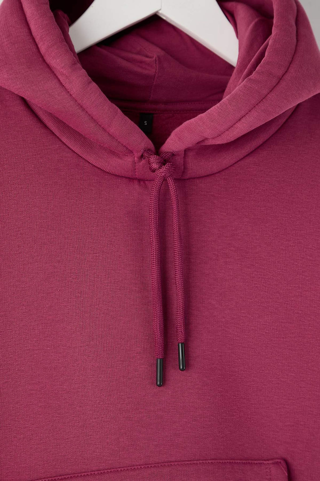 Teen Antrasit Kal?n Ici Polarl? Kapusonlu Cepli Asimetrik Orme Sweatshirt TWOAW26SW00113 - Trendyolmilla фото 8