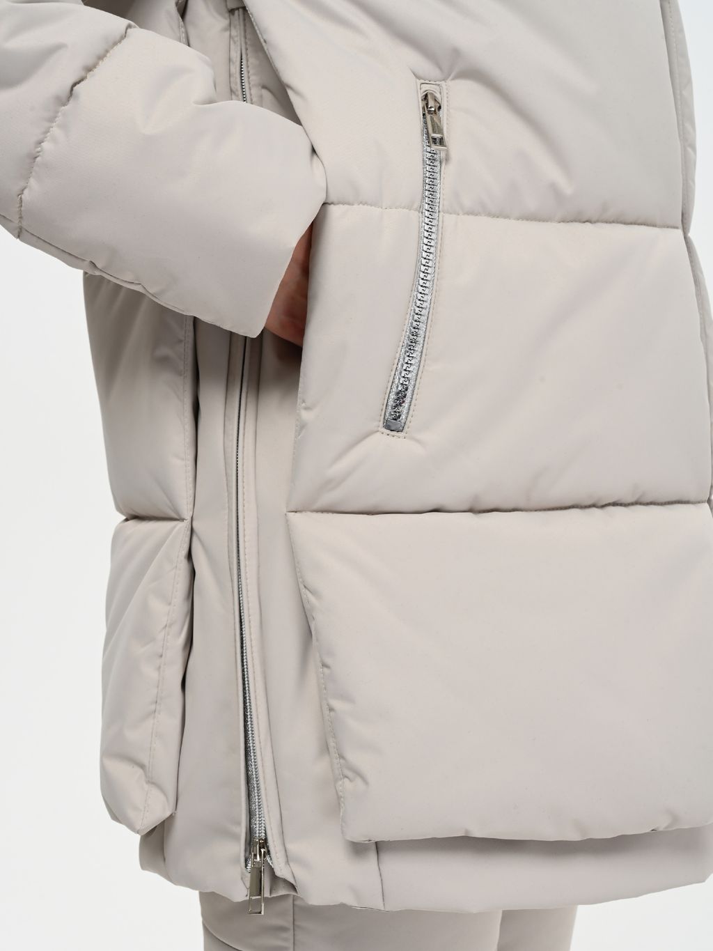 Куртка зимняя из плащевой ткани  на синтепухеа синтепухе - А+б коллекция фото 11