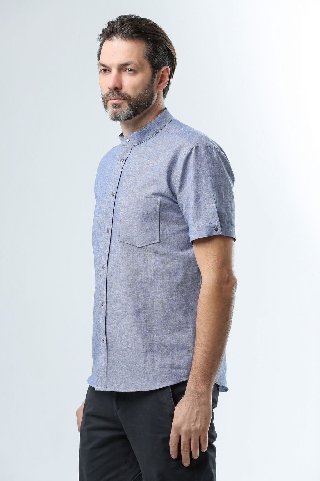 Рубашка 22-04-НТ-05 - Nicolo angi фото 3