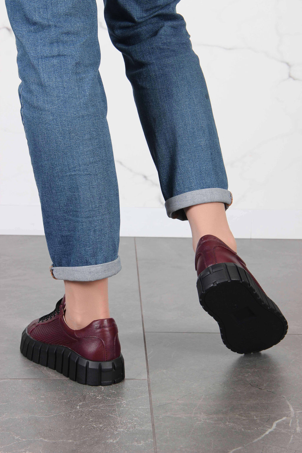 Кеды EDART 127.91505 bl. Бордовый R - Ed'art фото 10