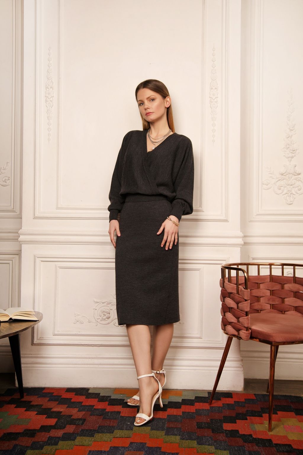 Юбка 111.060017/слоновая кость