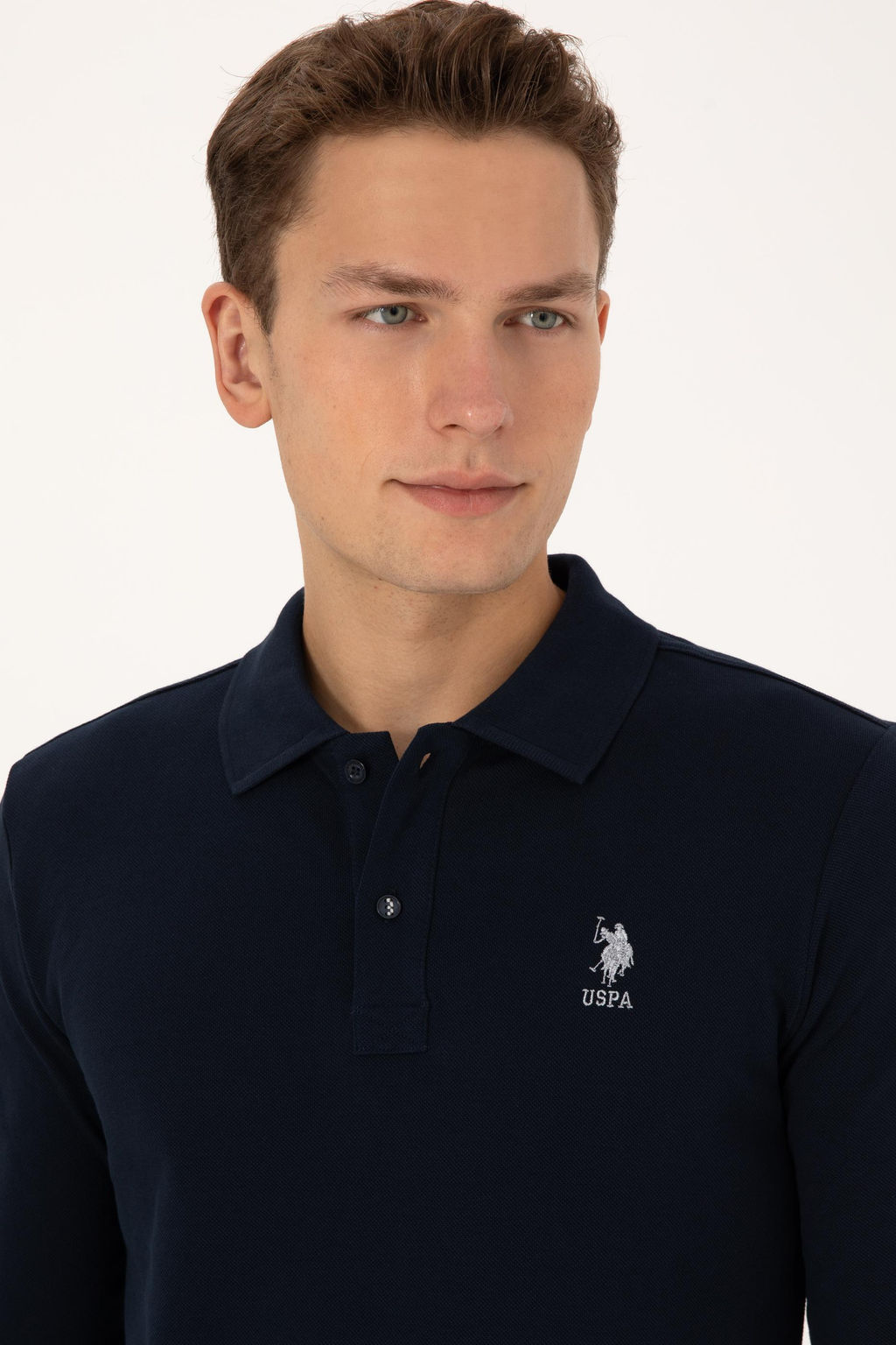 Erkek Lacivert Basic Sweatshirt - U.s. polo assn фото 2