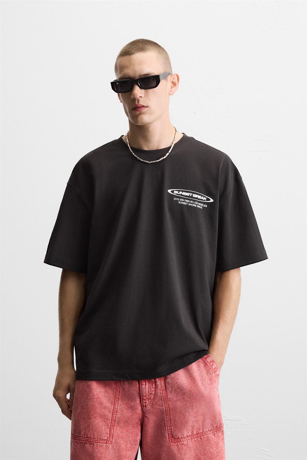 SLOGAN PRINT T-SHIRT - Zara фото 2