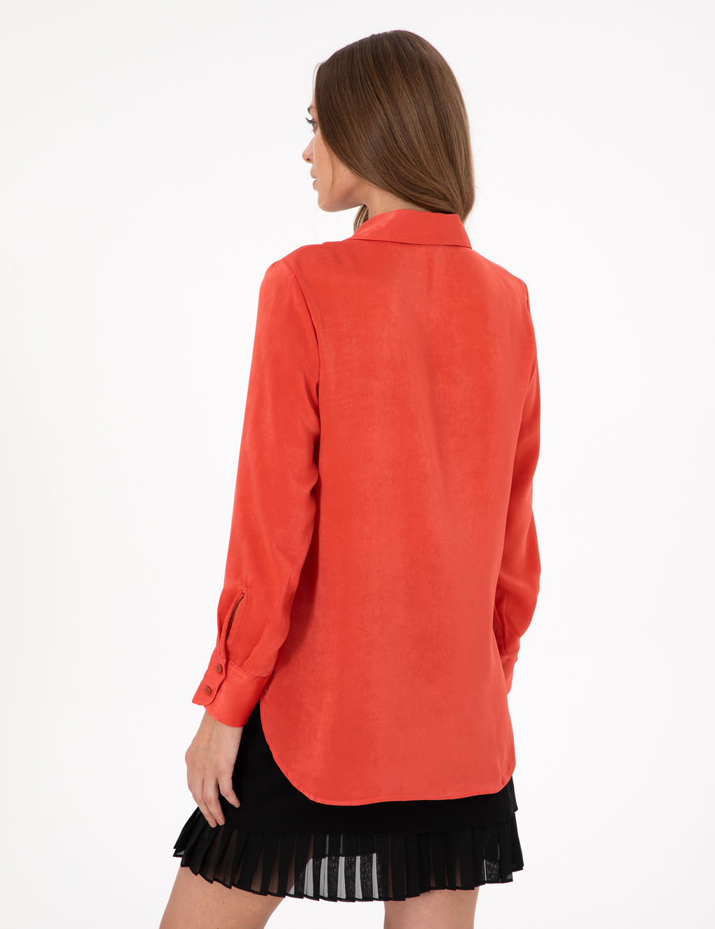 Nar _i_e_i Comfort Fit Uzun Kollu G_mlek