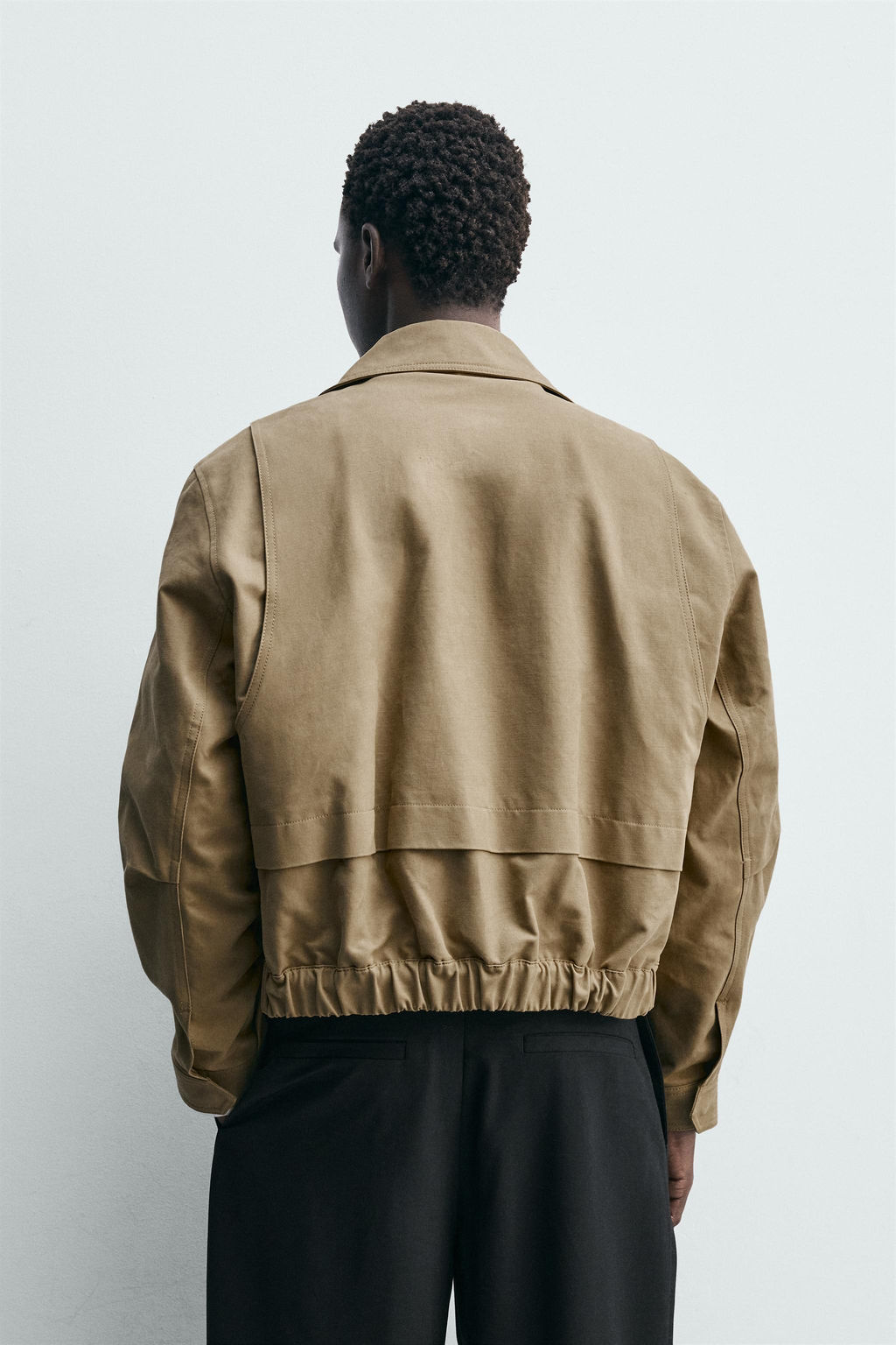 CROPPED FIT JACKET - Zara фото 3