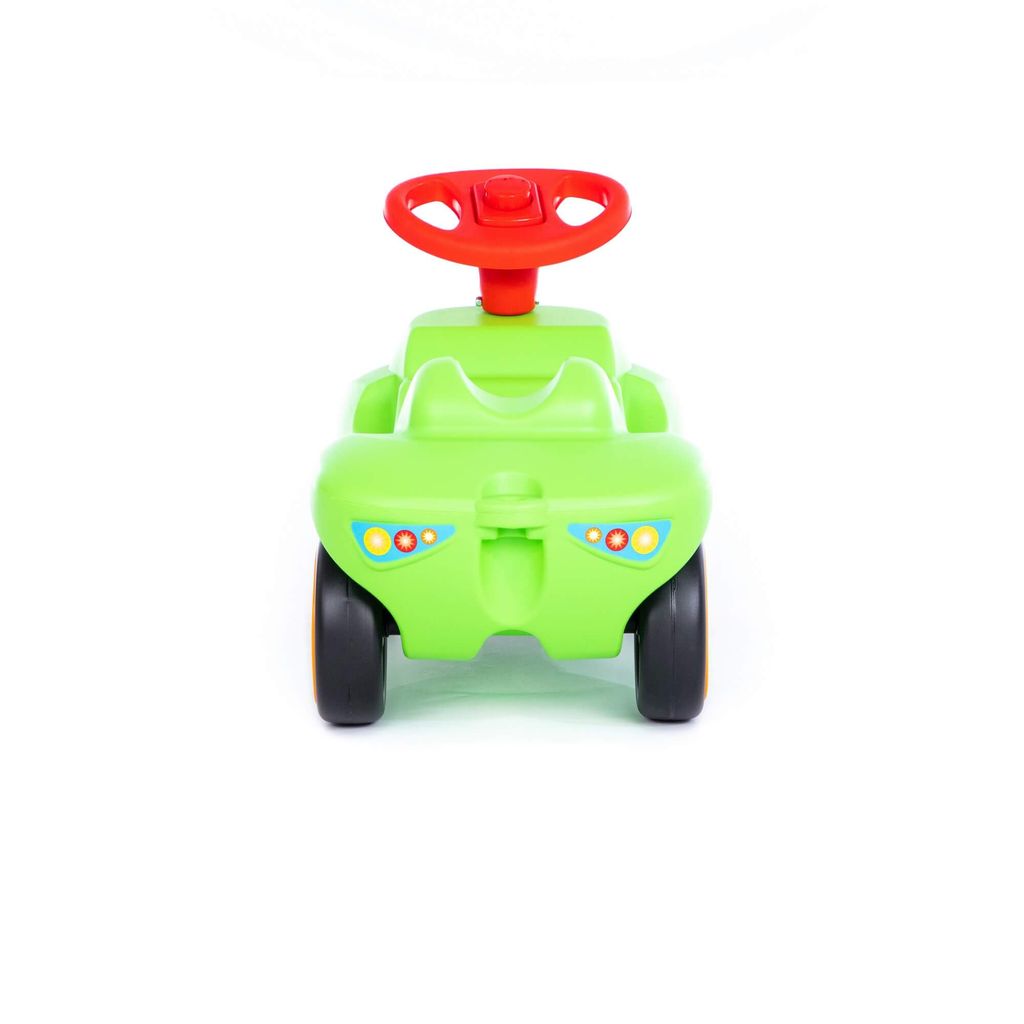 Каталка Мой любимый автомобиль со звуковым сигналом (зелёная) - Полесье фото 8