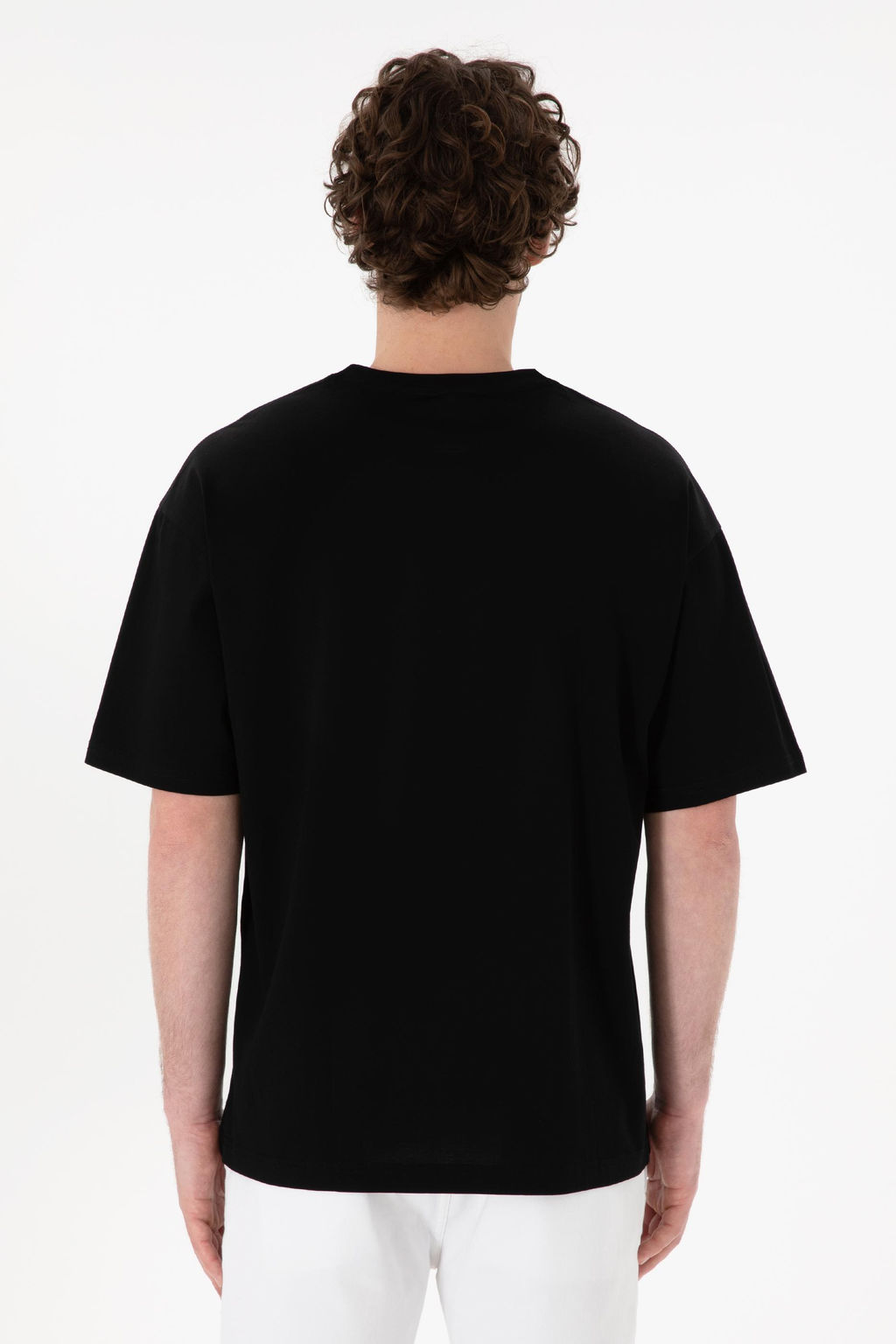 Erkek Comfort Fit Bisiklet Yaka Siyah Merserize Basic Ti__rt Sepette S_rpriz _ndirim - U.s. polo assn фото 6