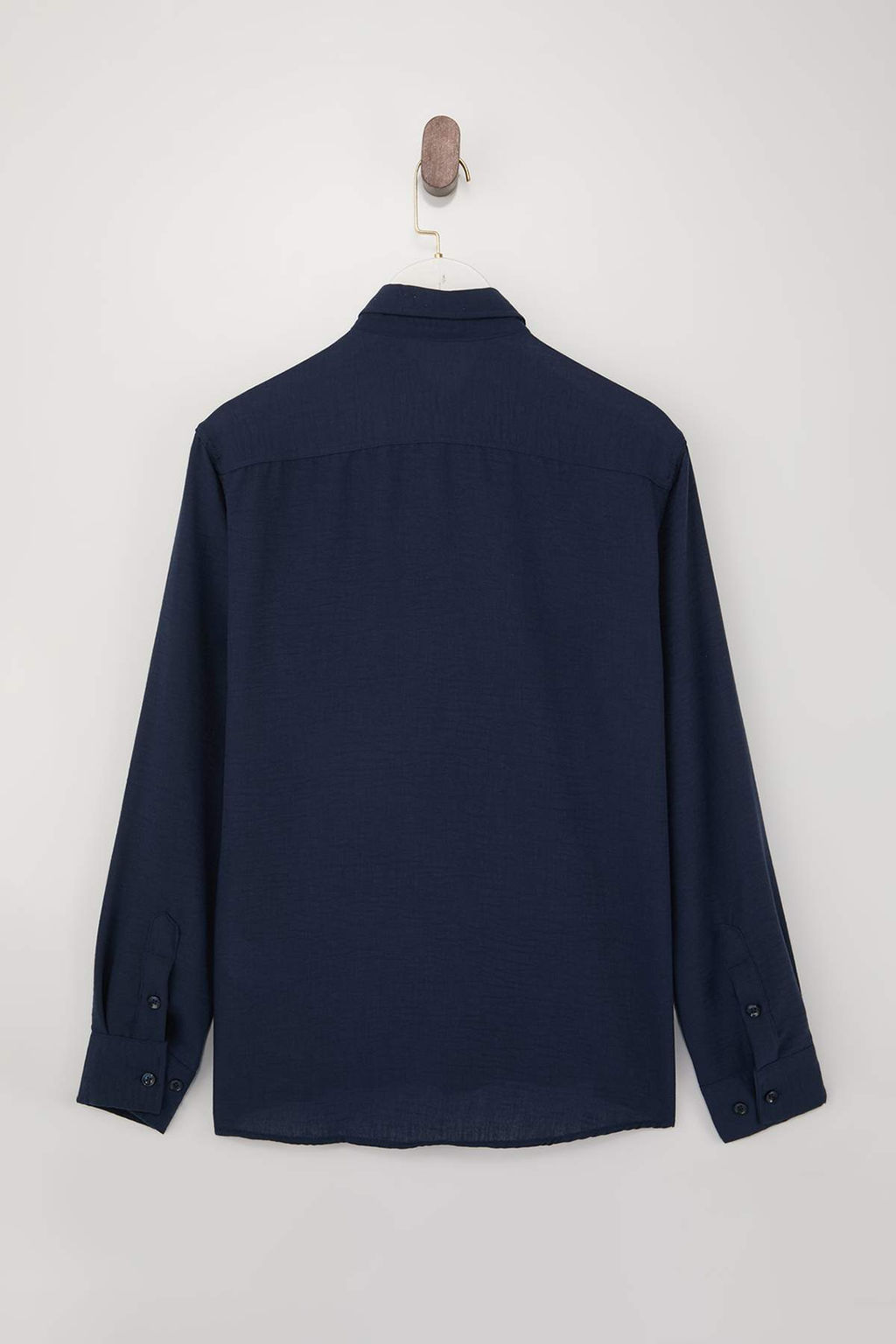 Lacivert Regular Erkek Gomlek TMNSS26GO00008