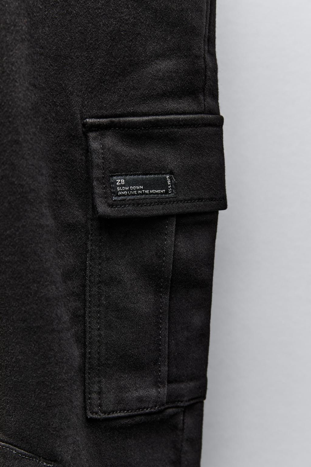 SOFT CARGO TROUSERS - Zara фото 6
