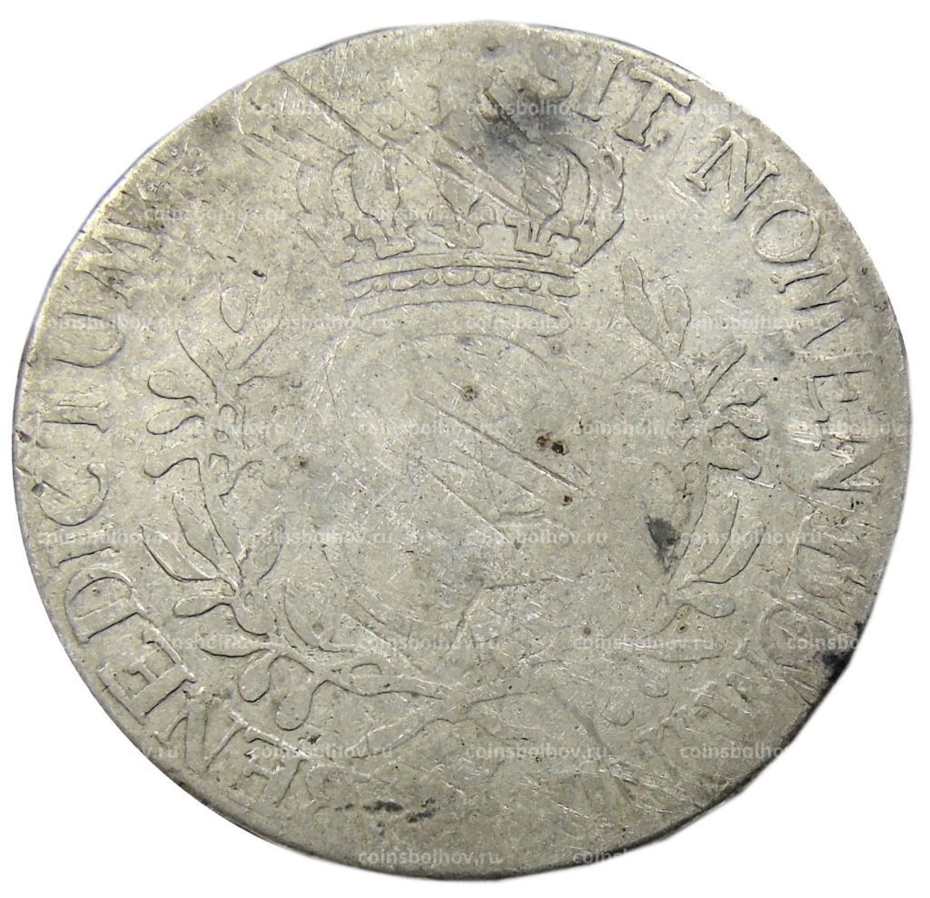 1 экю 1726-1741 годы Франция (Людовик XV)