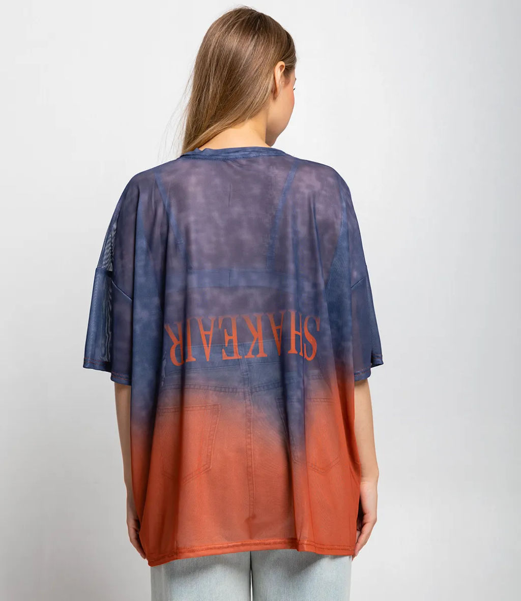 Футболка #КТ106 (10), серый,терракотовый