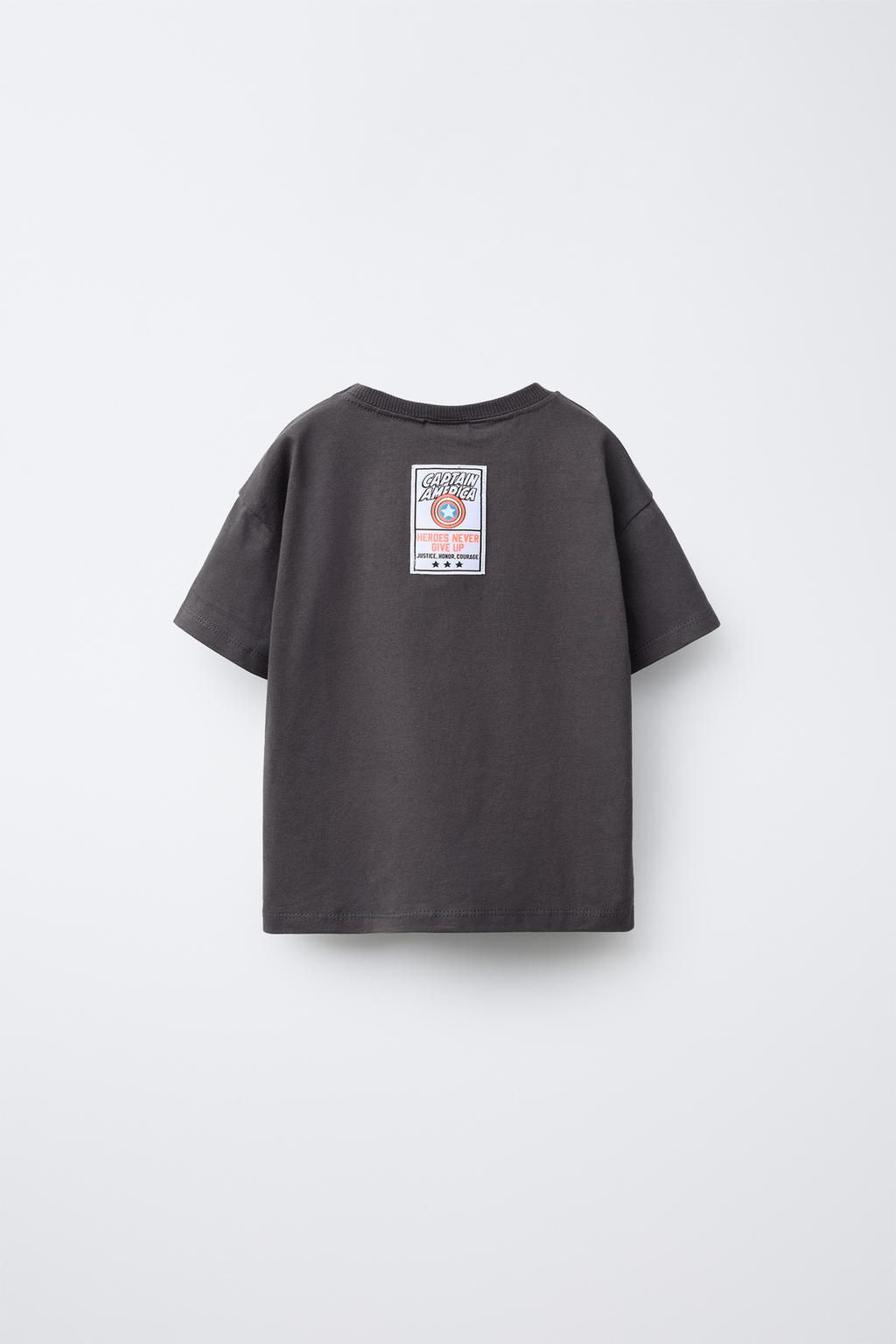 CAPTAIN AMERICA  MARVEL PRINT T-SHIRT - Zara фото 2
