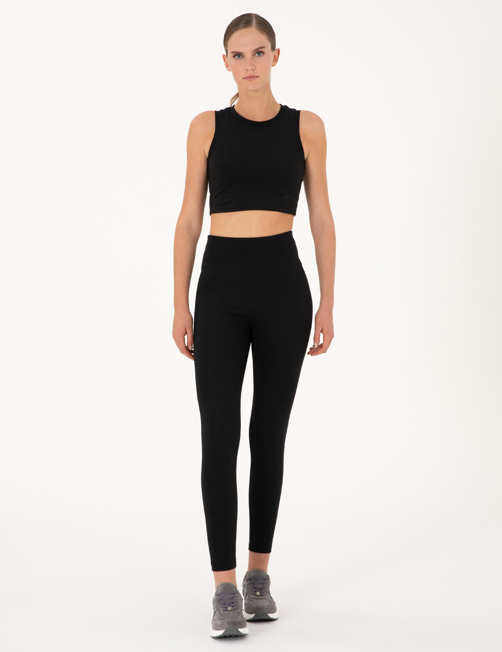 Siyah Crop Top Bustiyer - Pierre cardin фото 4
