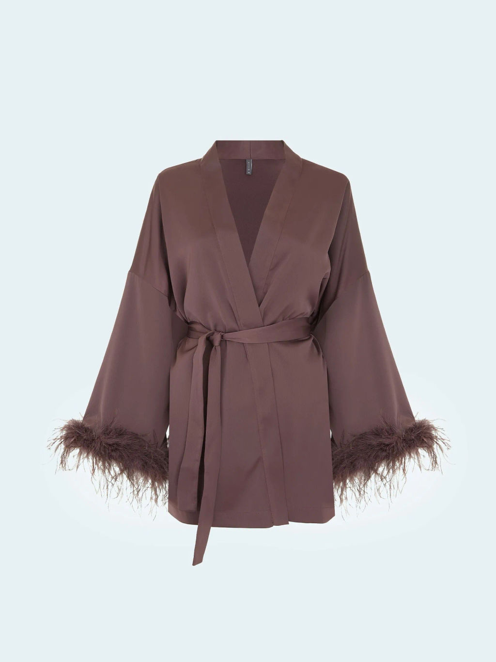 Блузка-кимоно с перьями, B2724/samali