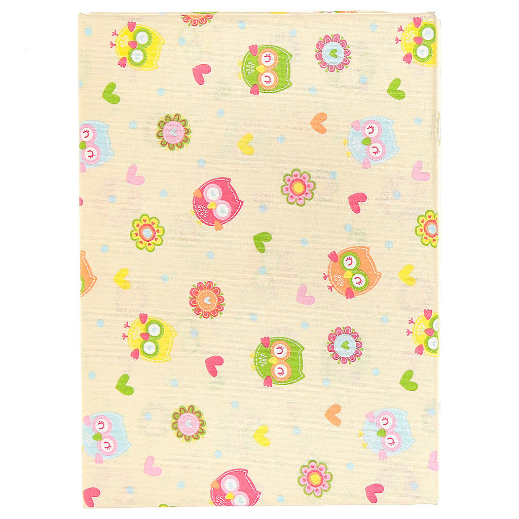 Простыня 1,5 спальная Совунья, беж детская 150х220см, бязь Комфорт 121г/м2, хлопок 100%, упаковка классическая ПВХ 28х41см, Домашняя мода (Россия) фото 2