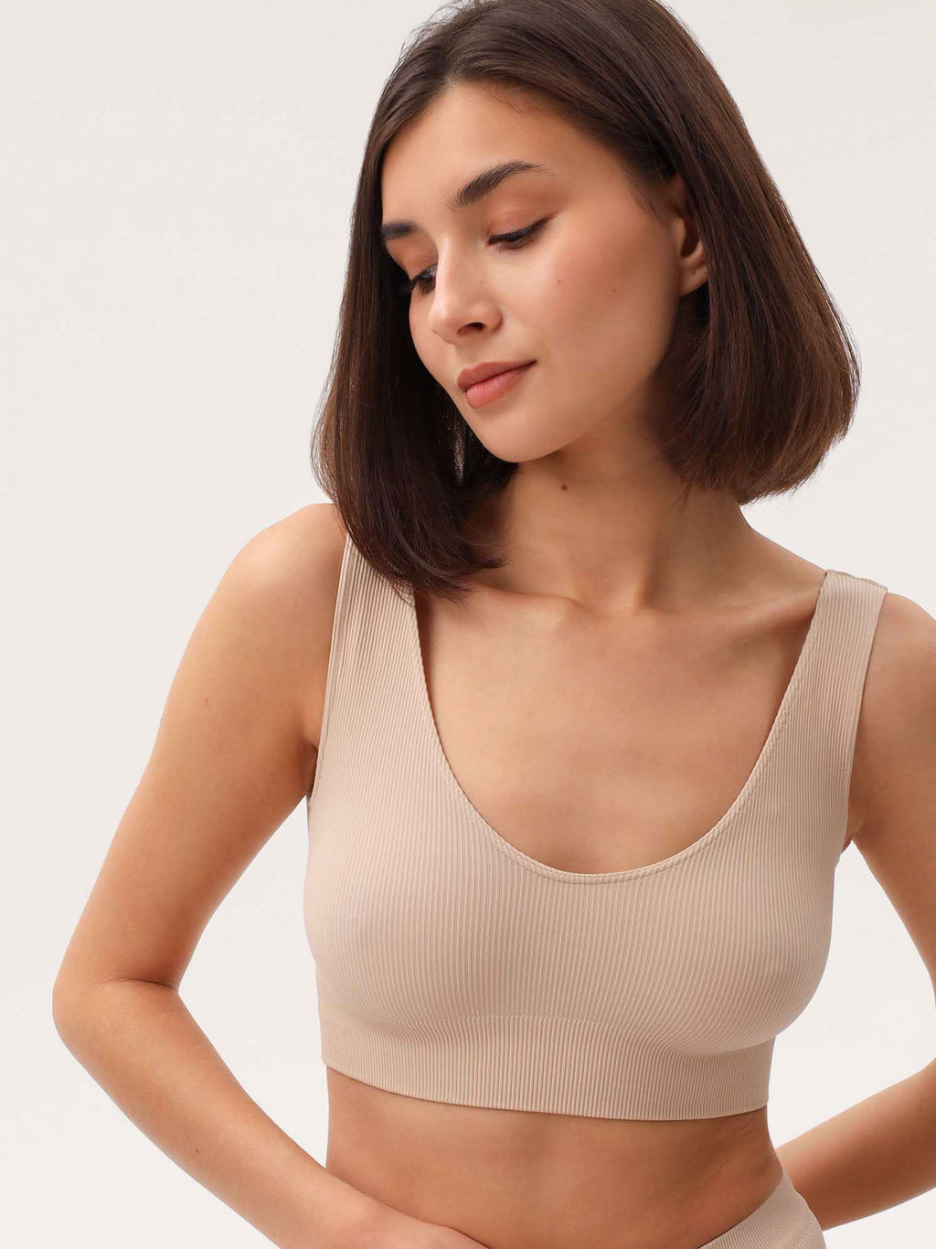 MY Топ женский BR639 TOP BRALETTE RIB  фото 35