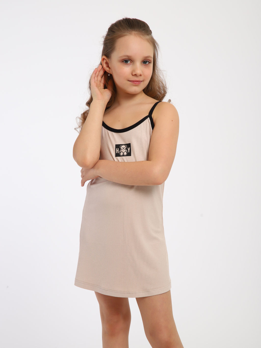 Сорочка "Майя" кофе