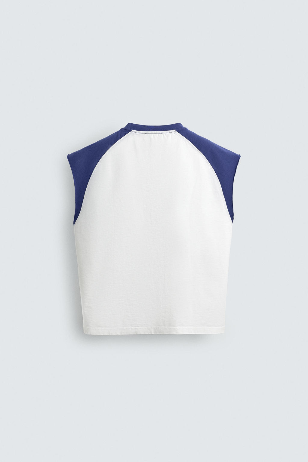 CAMISETA TANK COLOR BLOCK / Blanco