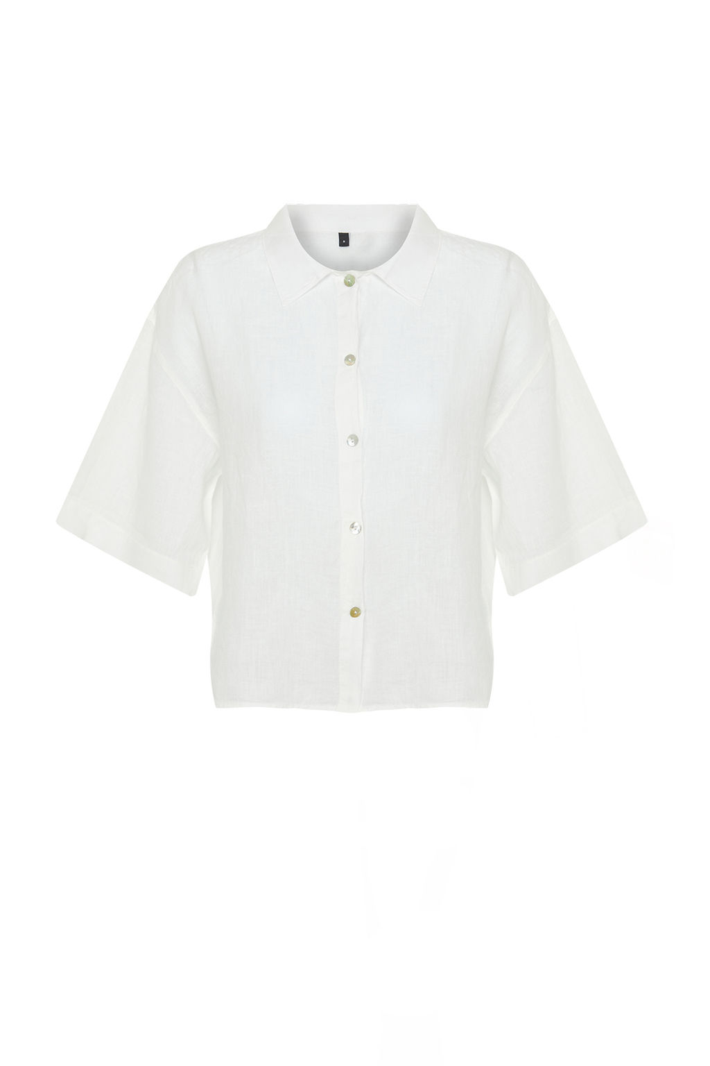 TRENDYOLMILLA Sar? %100 Keten Oversize Gomlek TWOSS24GO00122 фото 15