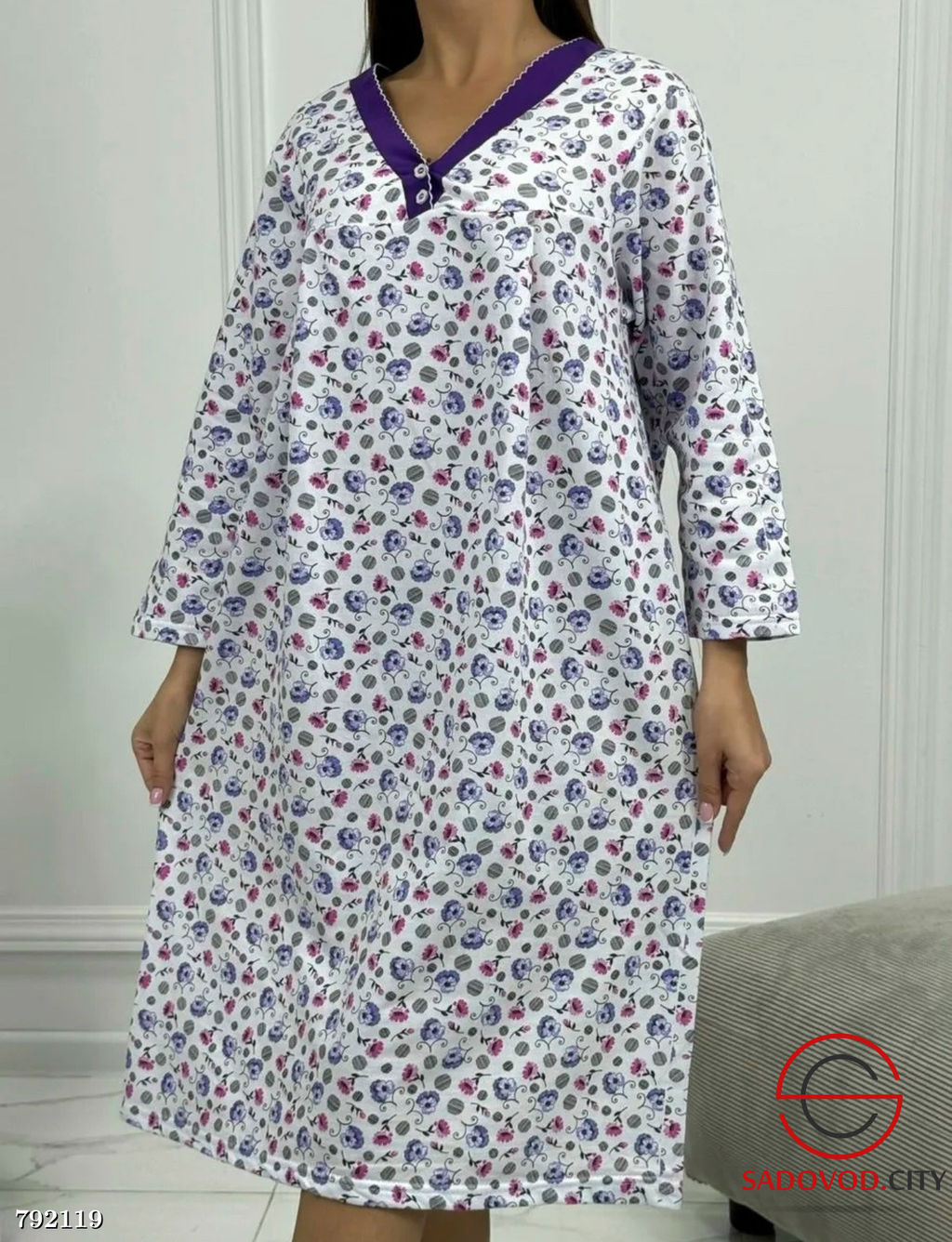 Сорочки ночные с начёсом - Bruno фото 4