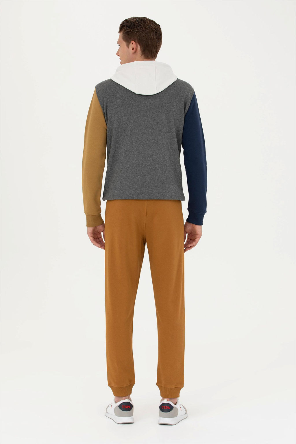 Мужские спортивные штаны кокосового цвета - U.s. polo assn фото 10