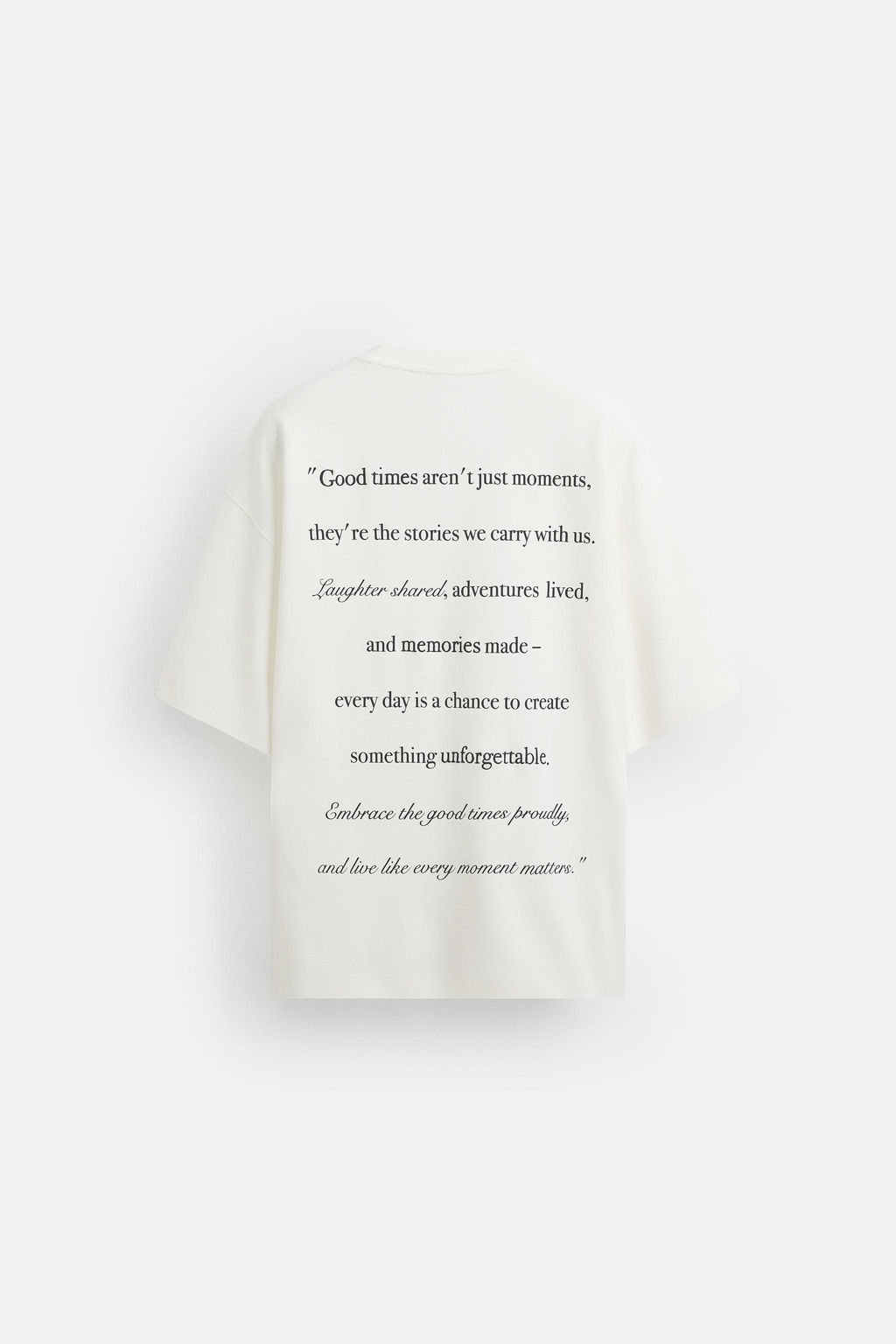 EMBROIDERED SLOGAN SWEATSHIRT - Zara фото 8