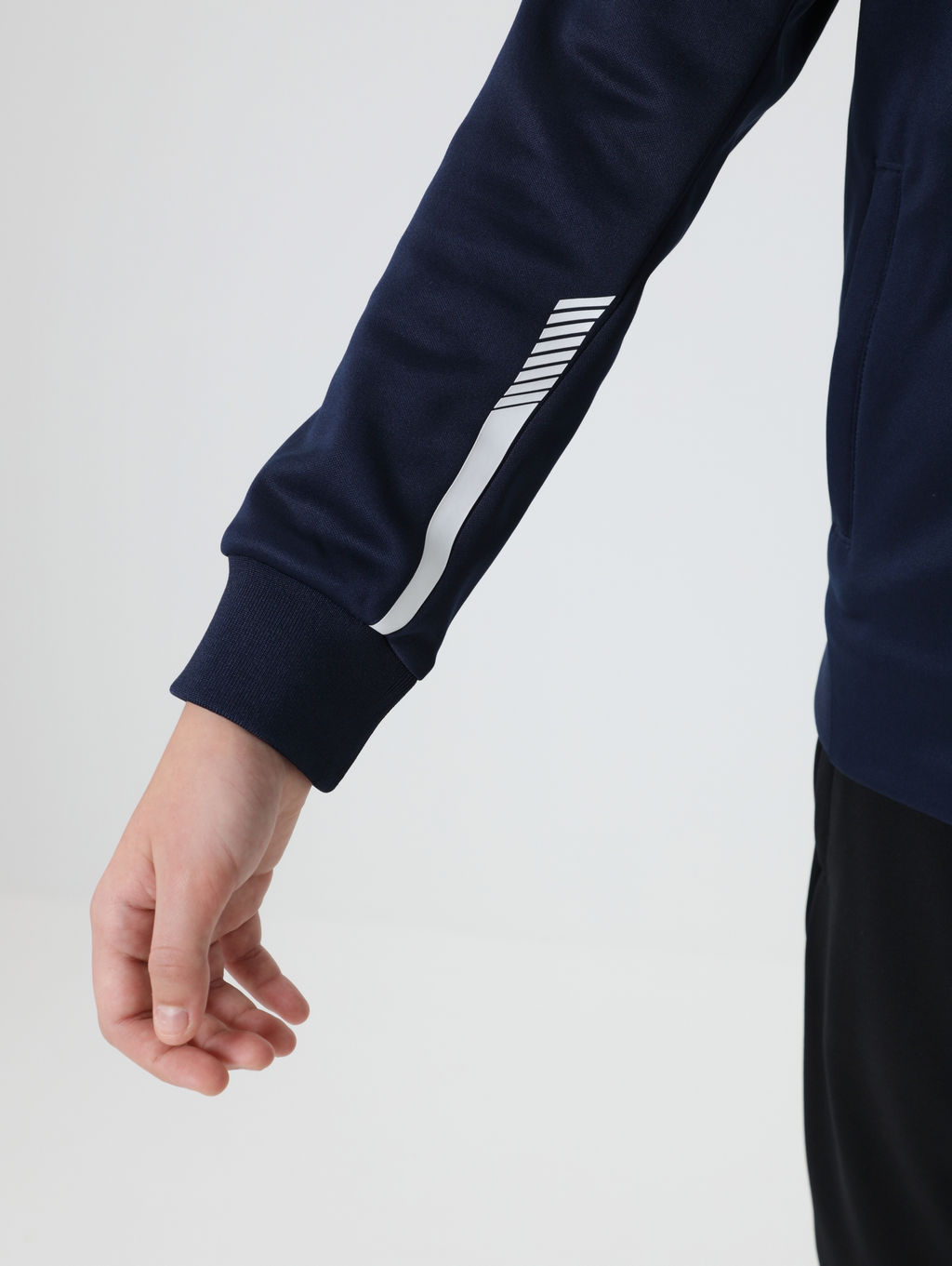 Детская олимпийка KELME Childrens Knitted Jacket (fleece) Dark Blue