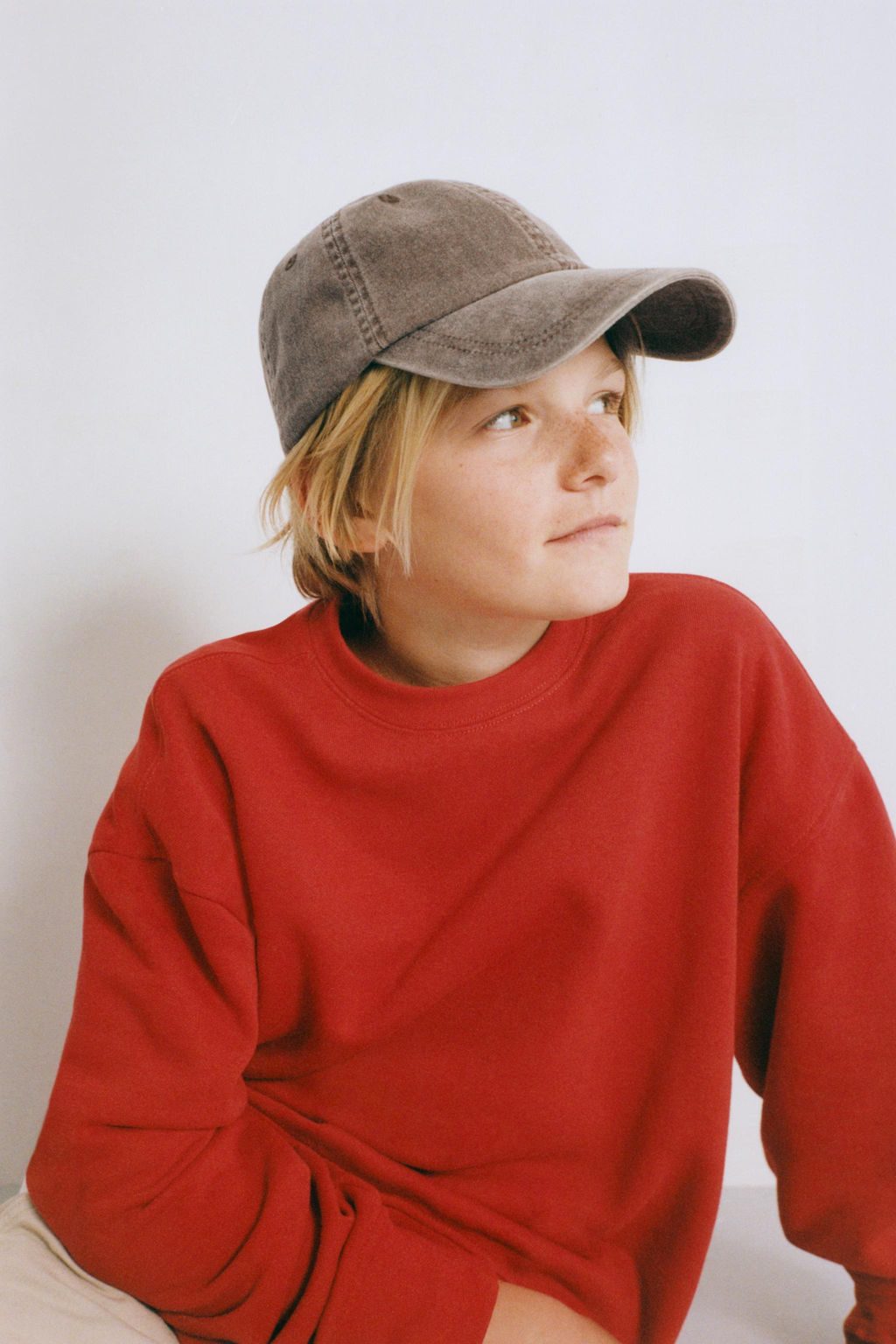 STORIESZ - GORRA EFECTO LAVADO / Marr?n - Zara фото 2