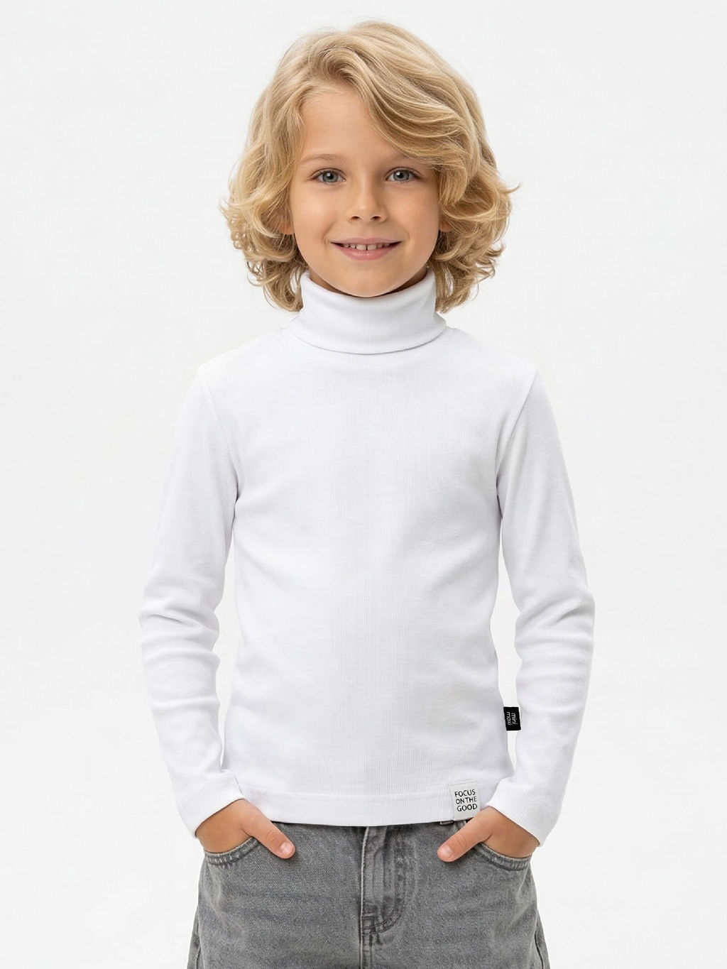 Водолазка 22-0015 белый