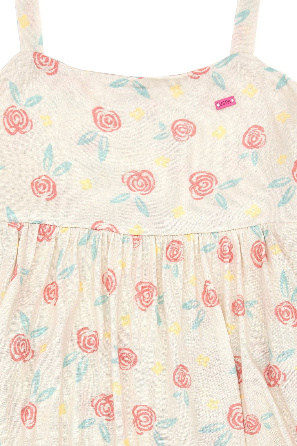 K_z _ocuk Ekru _rme Elbise Sepette S_rpriz _ndirim - U.s. polo assn фото 5