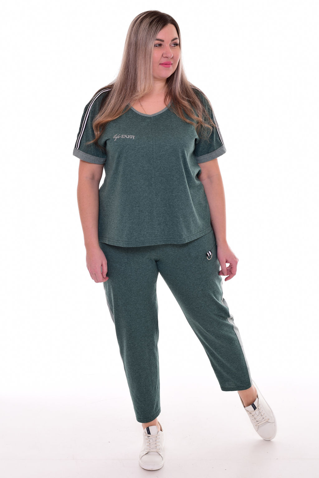 Костюм женский 5-307б (изумруд)