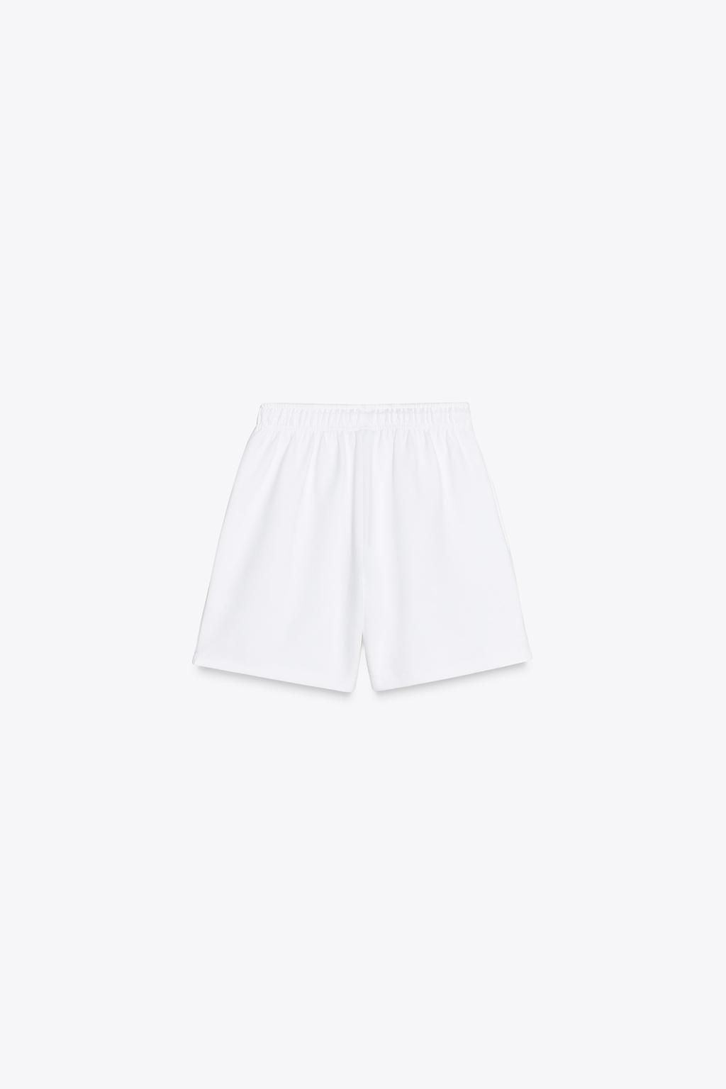 INTERLOCK BERMUDA SHORTS - Zara фото 22