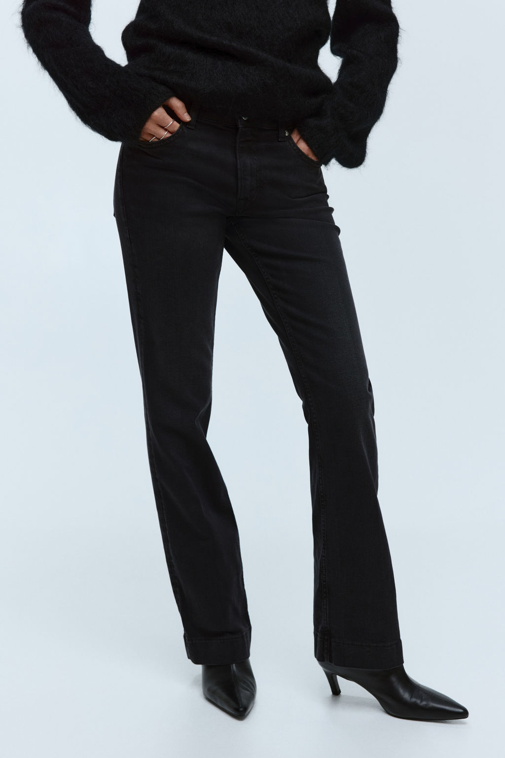 Bootcut Regular Jeans - H&m фото 7