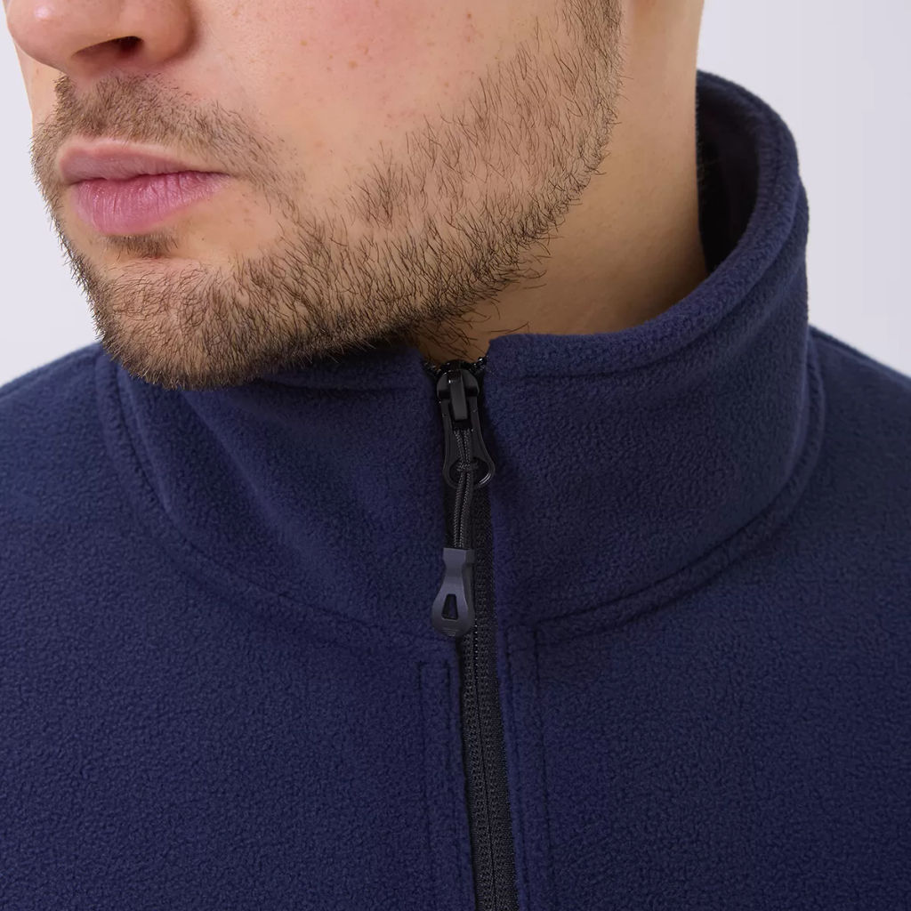 RODOS Толстовка на молнии мужская флис М-321 Синий  фото 5