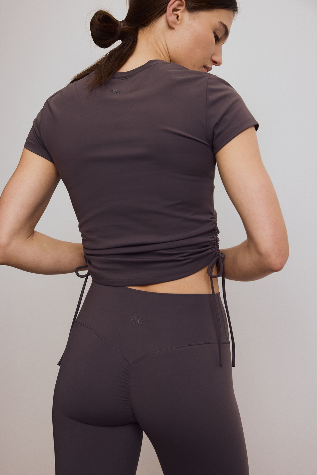 Leggings de deporte con detalle fruncido - H&m фото 6