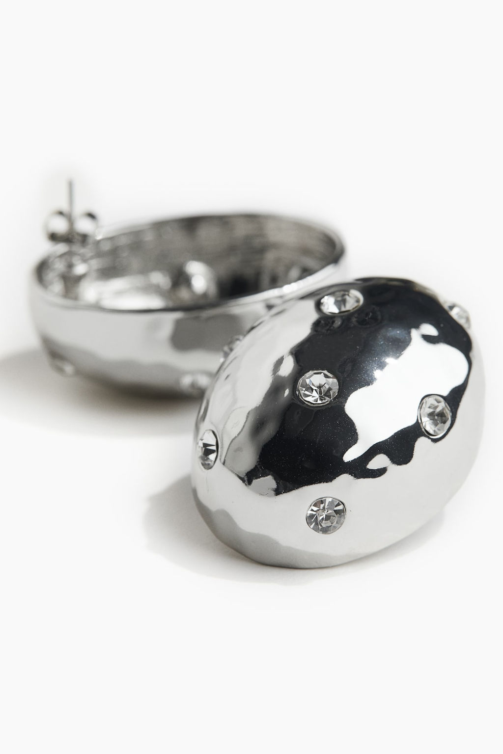 Pendientes con strass - H&m фото 2