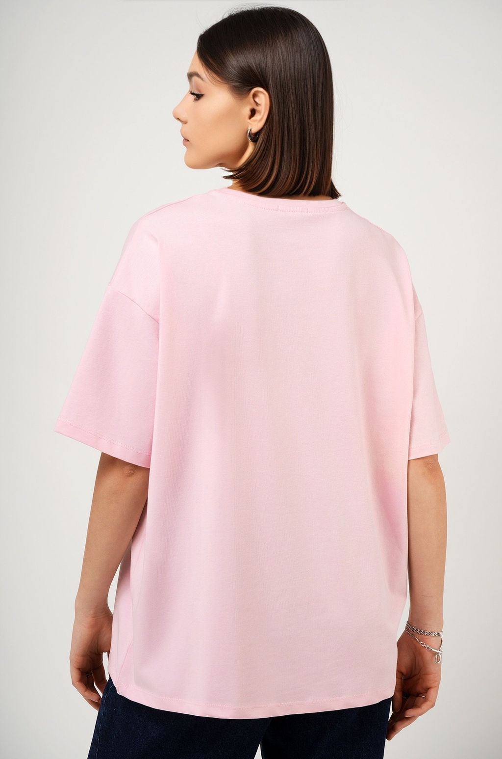 Женская футболка оверсайз Happyfox